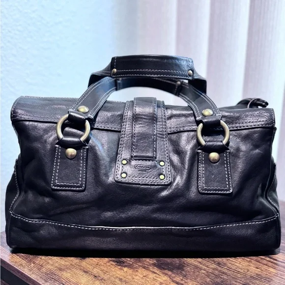 Coach 65th Anniversary Legacy Mandy Satchel with matching wallet - Picture 7 of 16